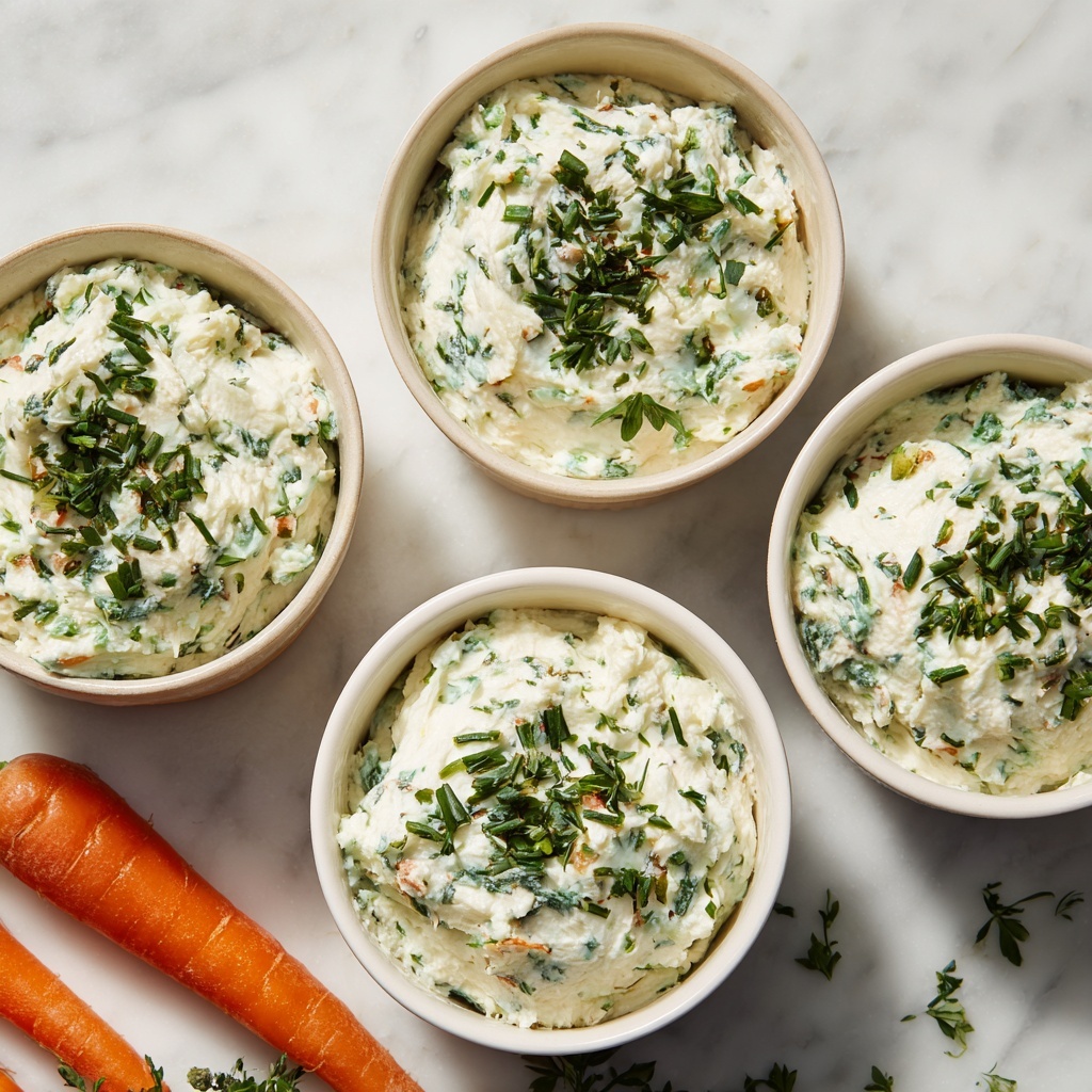 Creamy Garlic Parmesan Dip Cups Recipe - Recipe Image
