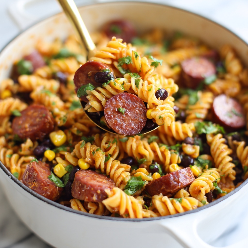 One Pot Mexican Pasta Recipe - Recipe Image