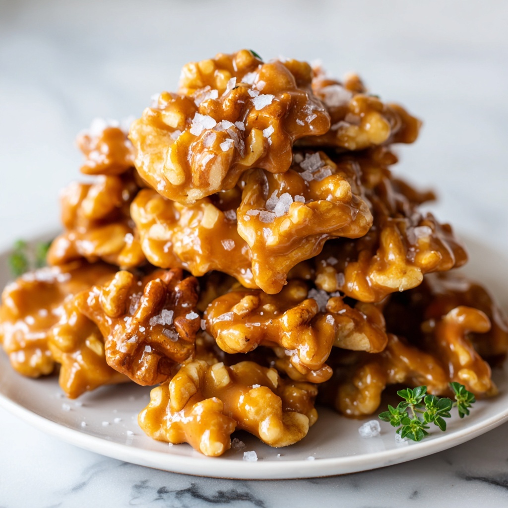 Keto Toffee Walnuts Recipe - Recipe Image