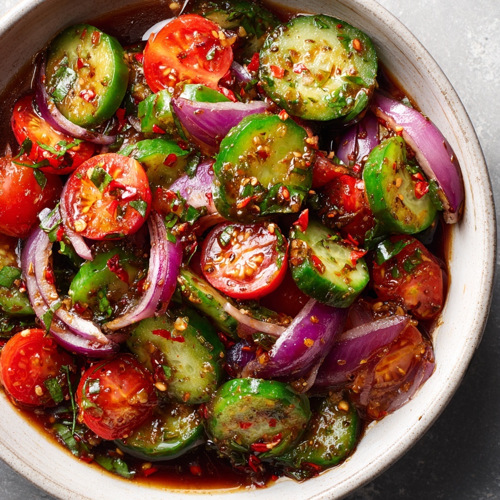 Easy Cucumber Salad Recipe - Recipe Image