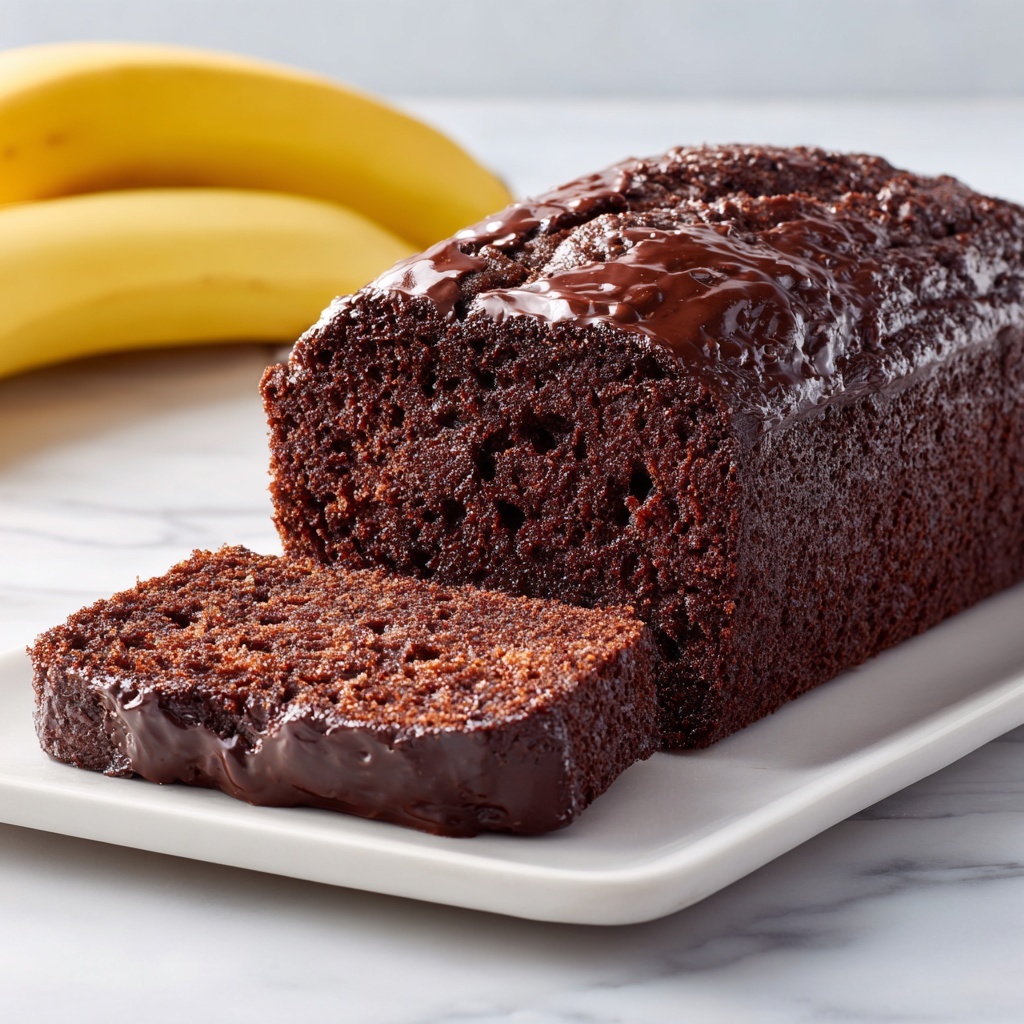 Decadent Triple Chocolate Banana Bread That'll Wow Your Taste Buds Recipe - Recipe Image