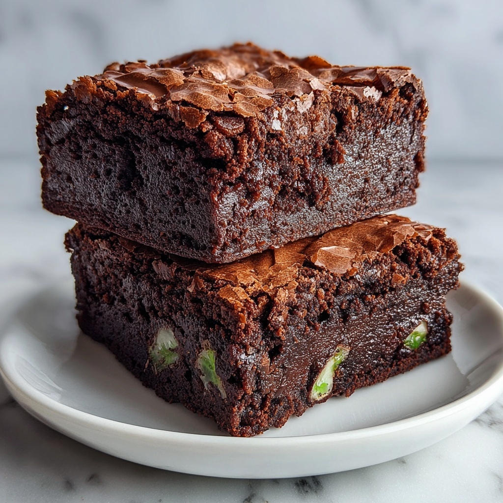 Zucchini Brownies with Chocolate Frosting Recipe - Recipe Image