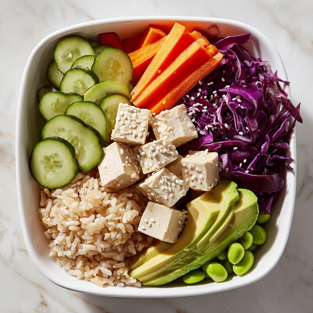 Tofu & Veggie Rice Bowl Recipe - Recipe Image