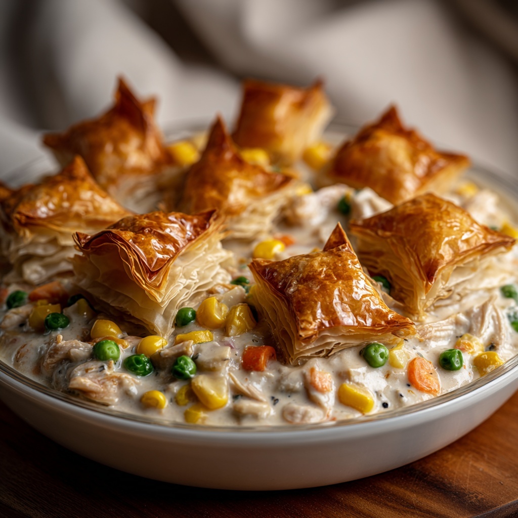 Chicken Pot Pie Bake Recipe - Recipe Image