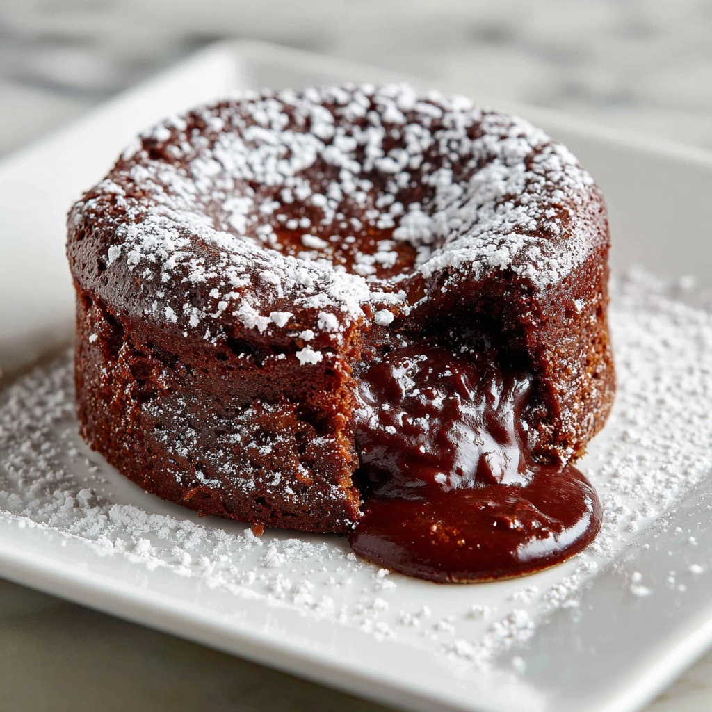 Cinnamon Spiced Chocolate Lava Cakes Recipe - Recipe Image