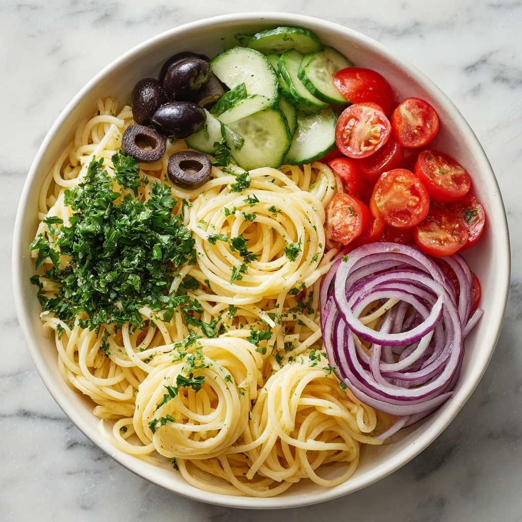 Italian Spaghetti Salad Sensation Recipe - Recipe Image