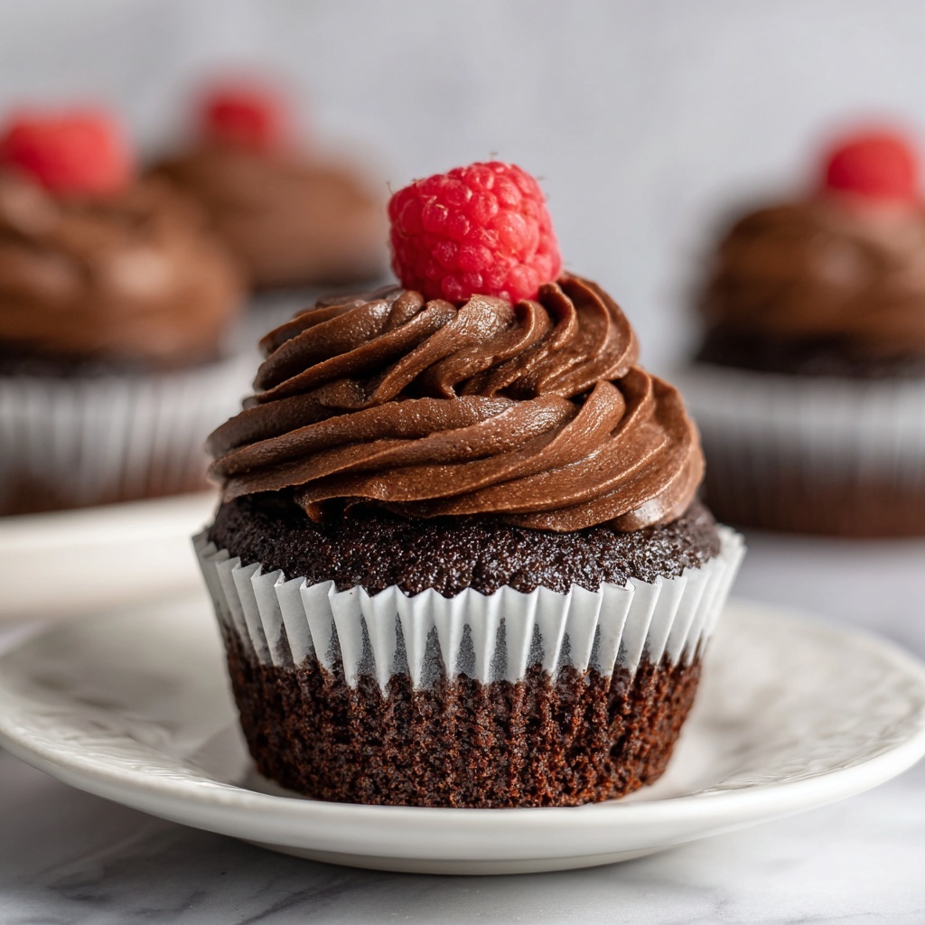 Vegan Chocolate Cupcakes Recipe - Recipe Image