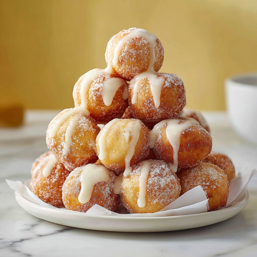 Funnel Cake Bites Recipe - Recipe Image
