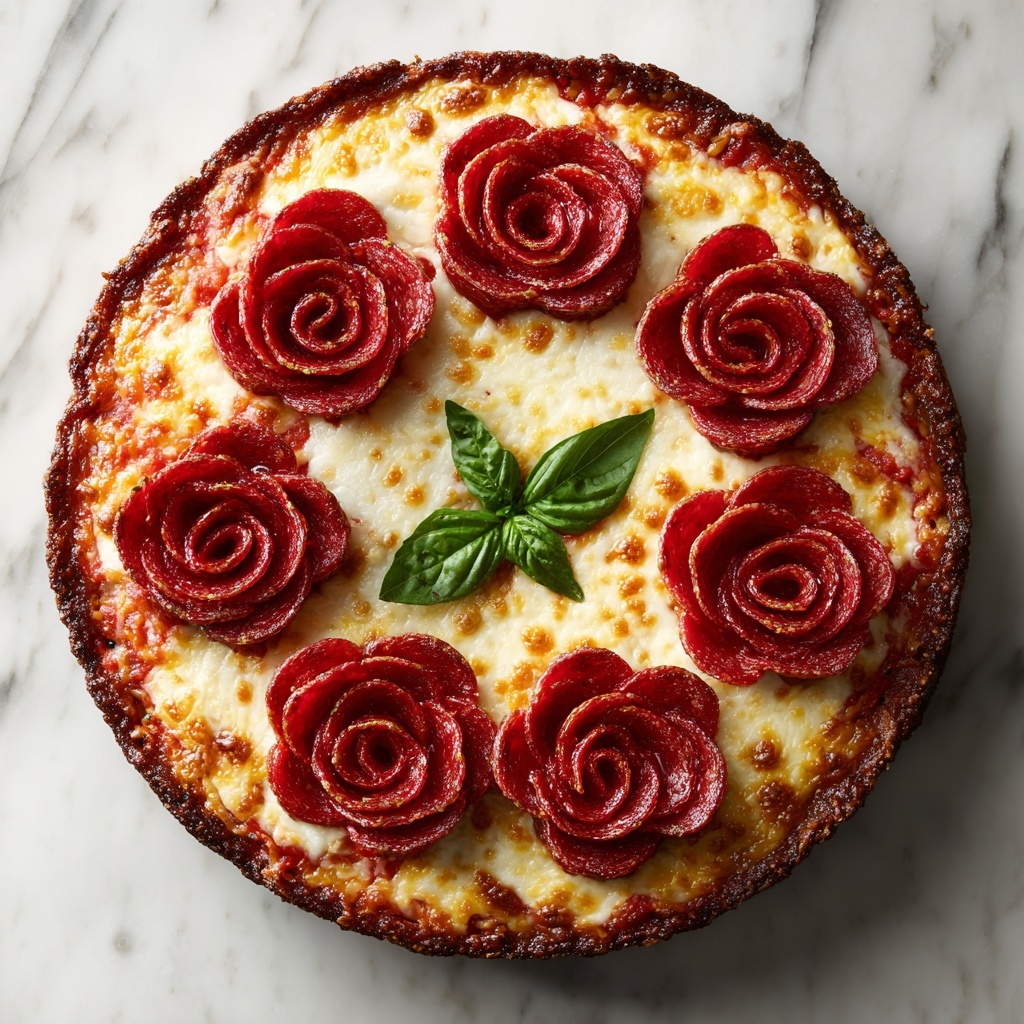 Irresistible Pizza Roses for Your Next Date Night Recipe - Recipe Image