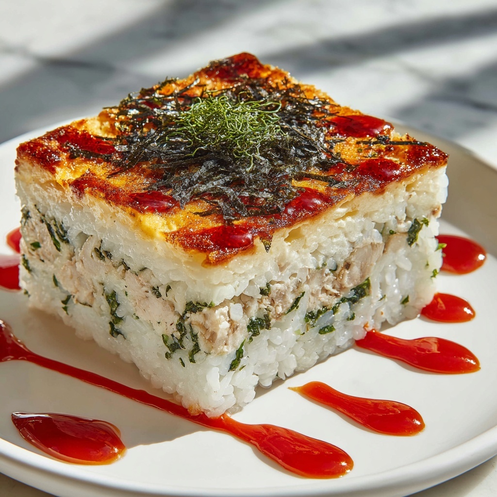 Sushi Bake Casserole Recipe - Recipe Image
