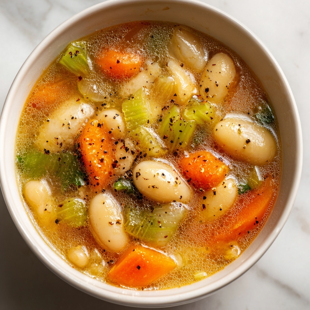 High Protein White Bean Soup: Cozy Comfort in 30 Minutes Recipe - Recipe Image