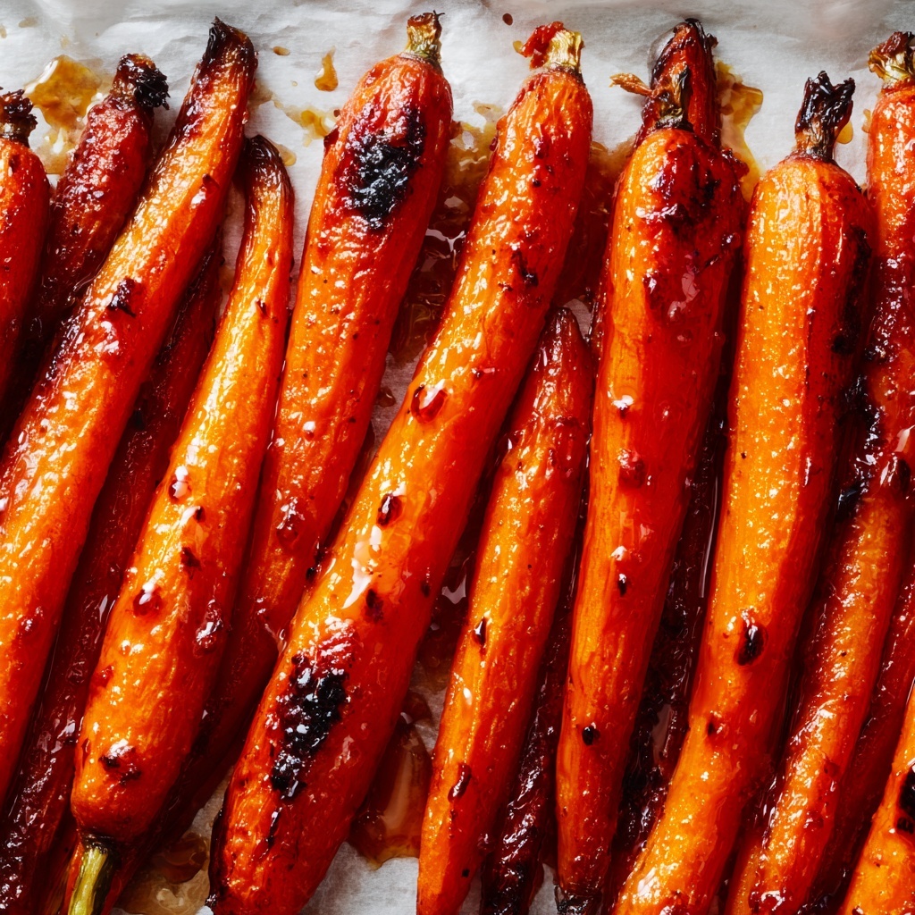 Roasted Carrots with Maple Tahini Drizzle Recipe - Recipe Image