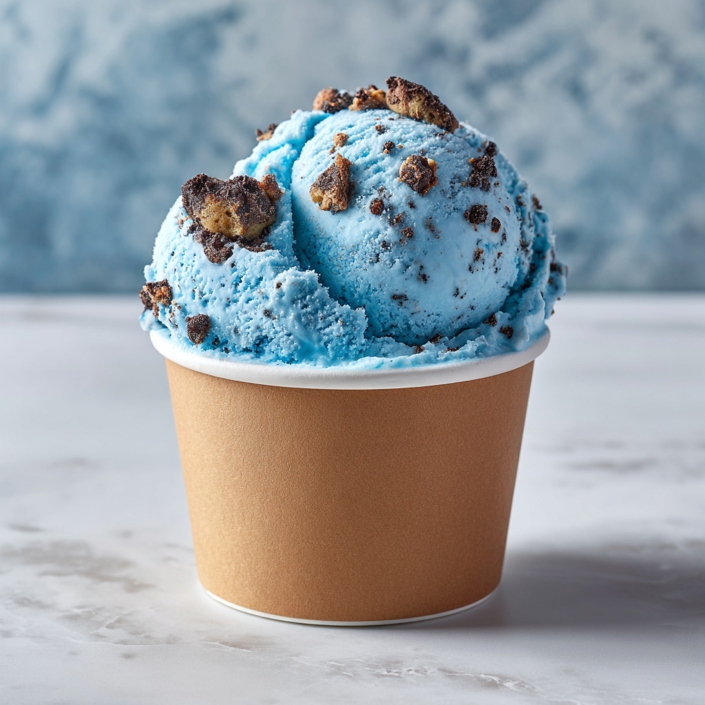Cookie Monster Edible Cookie Dough Recipe - Recipe Image