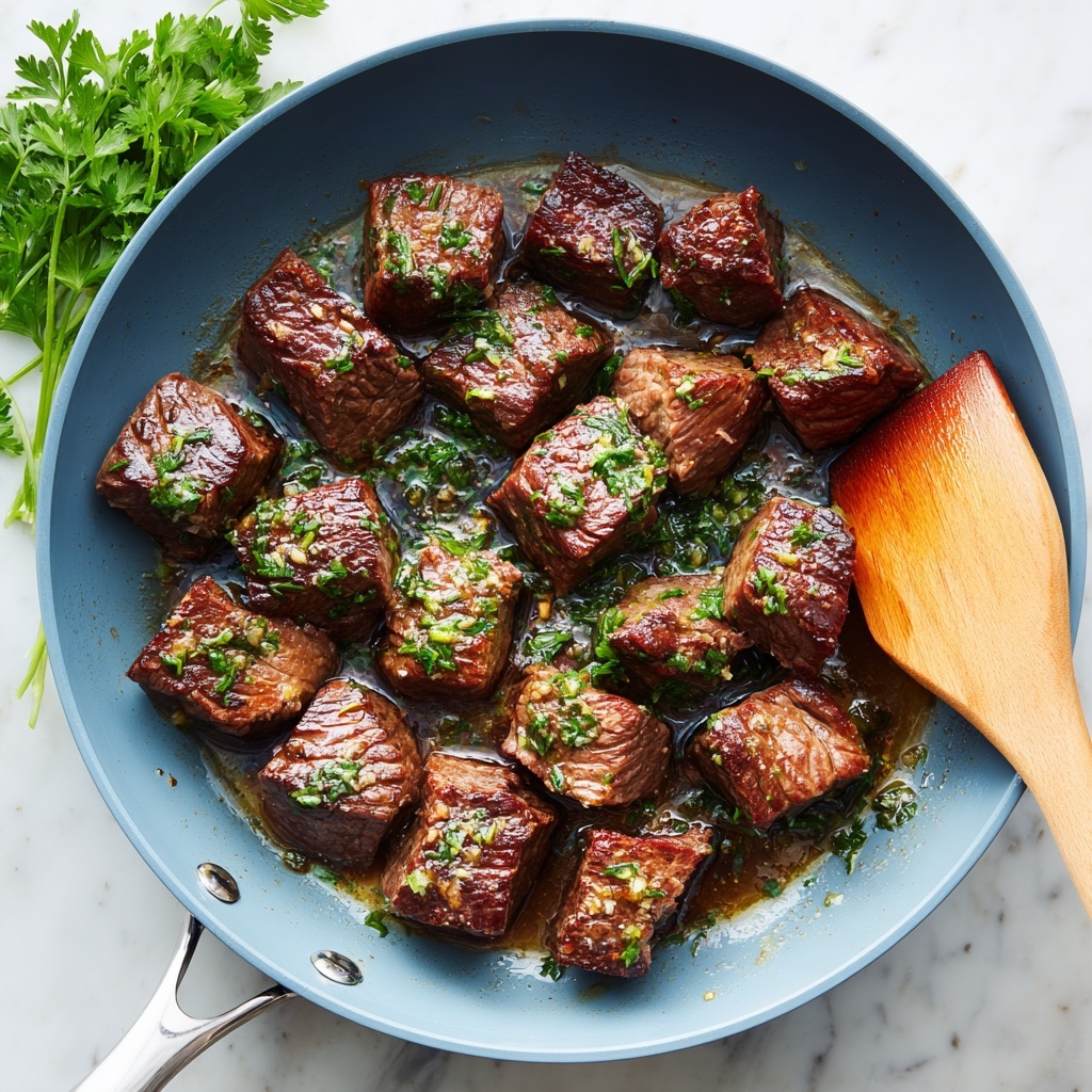 Savory Steak Bites in Herb Marinade Recipe - Recipe Image