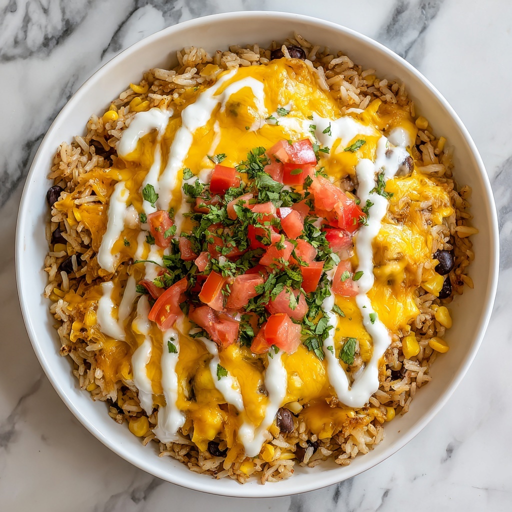 One-Pot Taco Rice Skillet Recipe - Recipe Image
