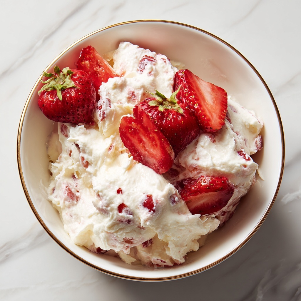 Strawberry Fluff Salad Recipe - Recipe Image