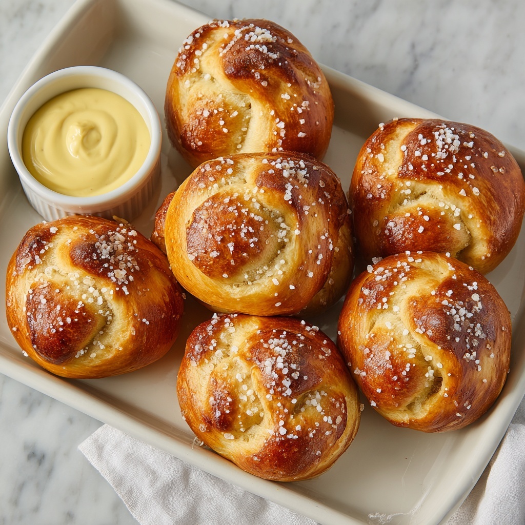 Two Ingredient Dough Pretzel Bites Recipe - Recipe Image