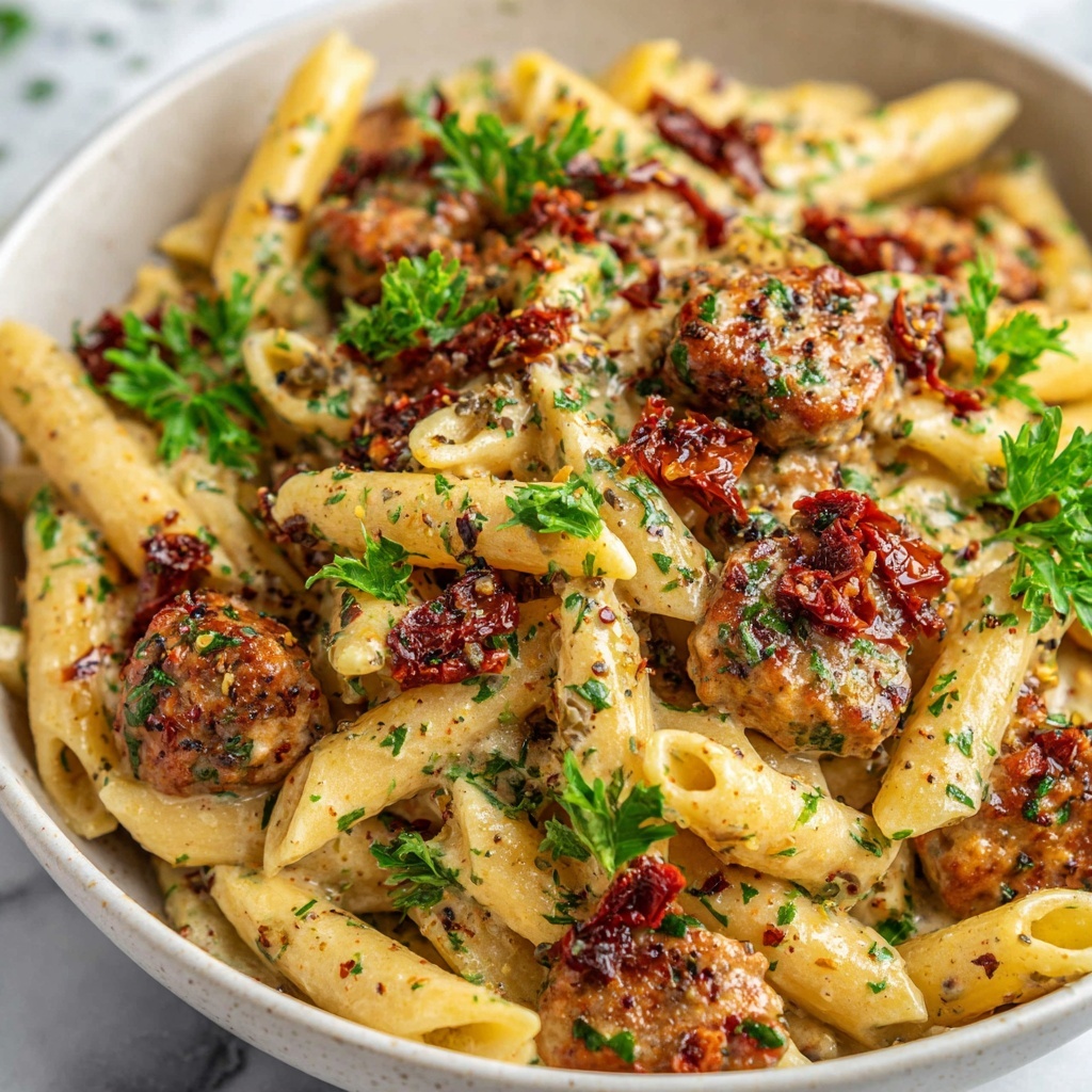 Creamy Pastalaya with Smoked Sausage and Cajun Seasonings Recipe - Recipe Image