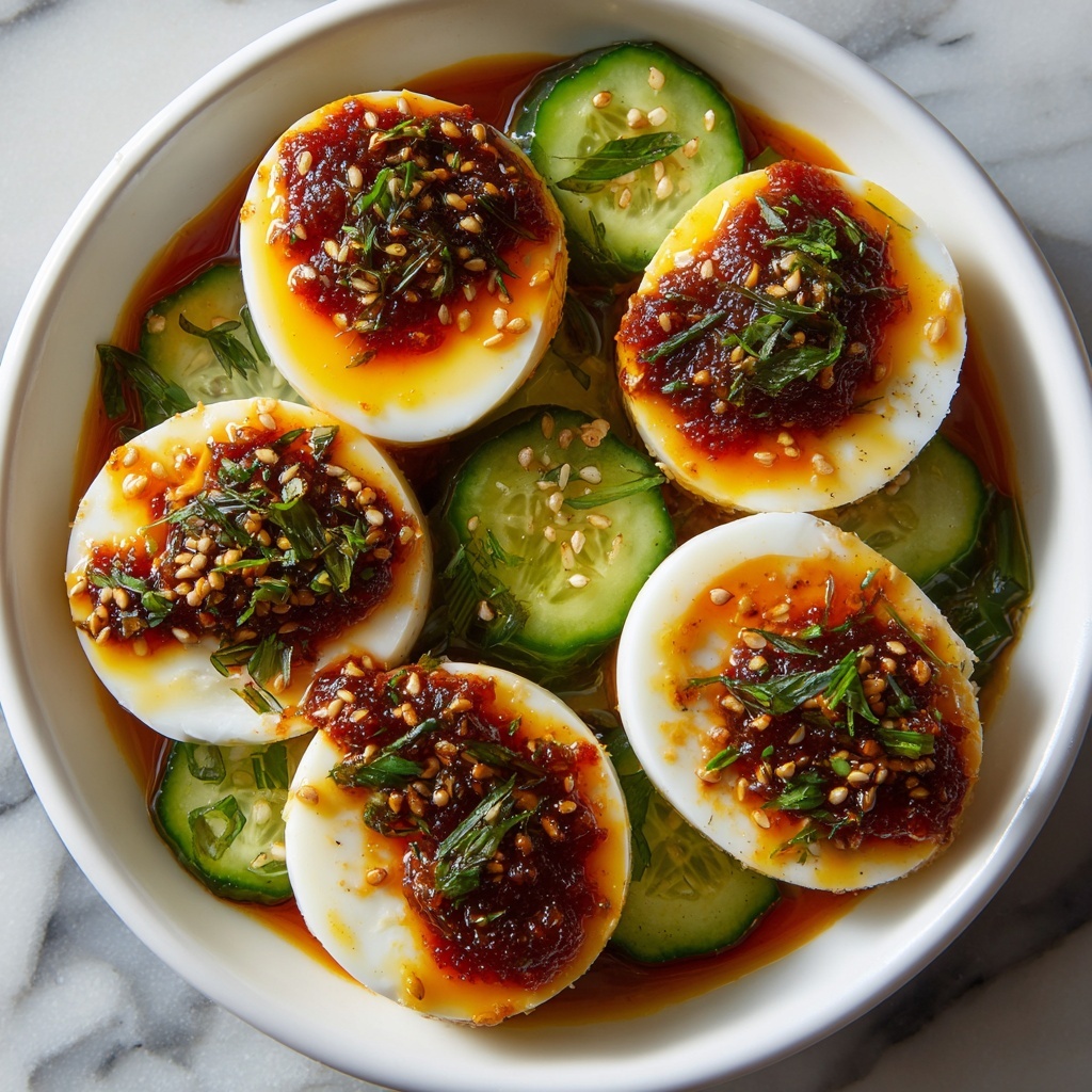Gochujang Eggs Recipe - Recipe Image