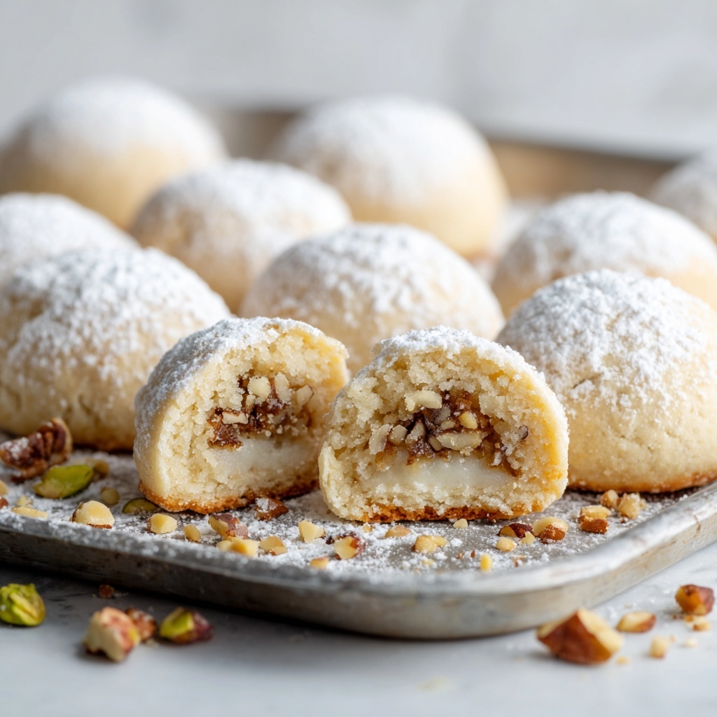 Melt-In-Your-Mouth Pecan Snowball Cookies Recipe - Recipe Image