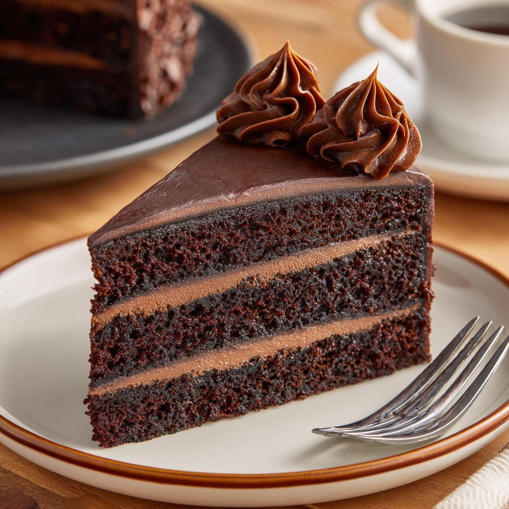 Super Moist Chocolate Cake Recipe - Recipe Image