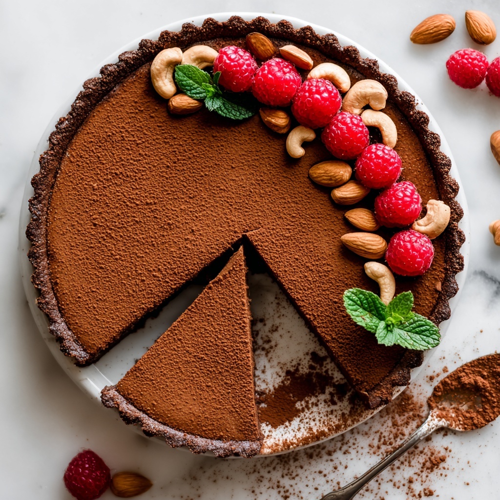 Almond Chocolate Cheesecake Bliss Recipe - Recipe Image