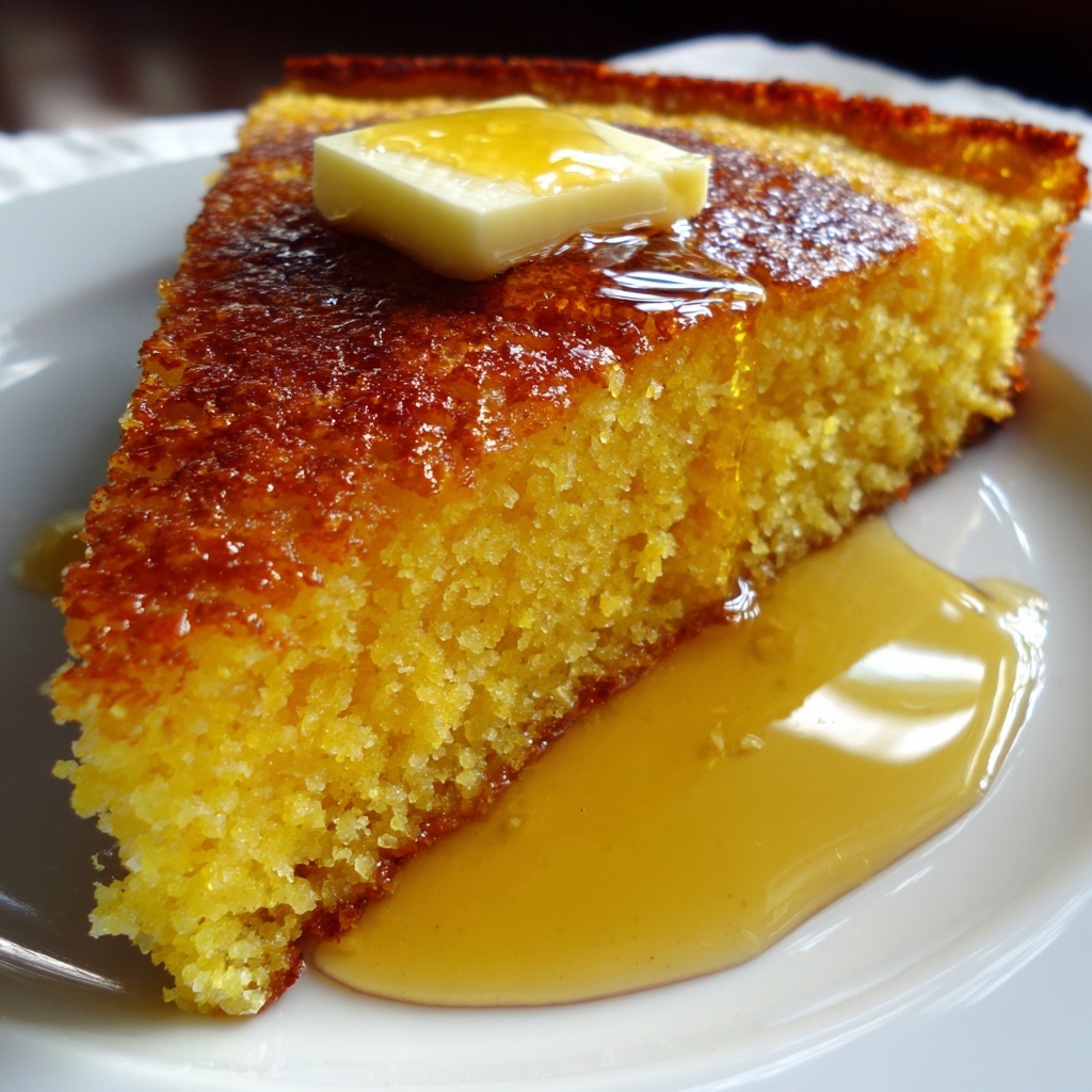 Honey Butter Cornbread Recipe - Recipe Image