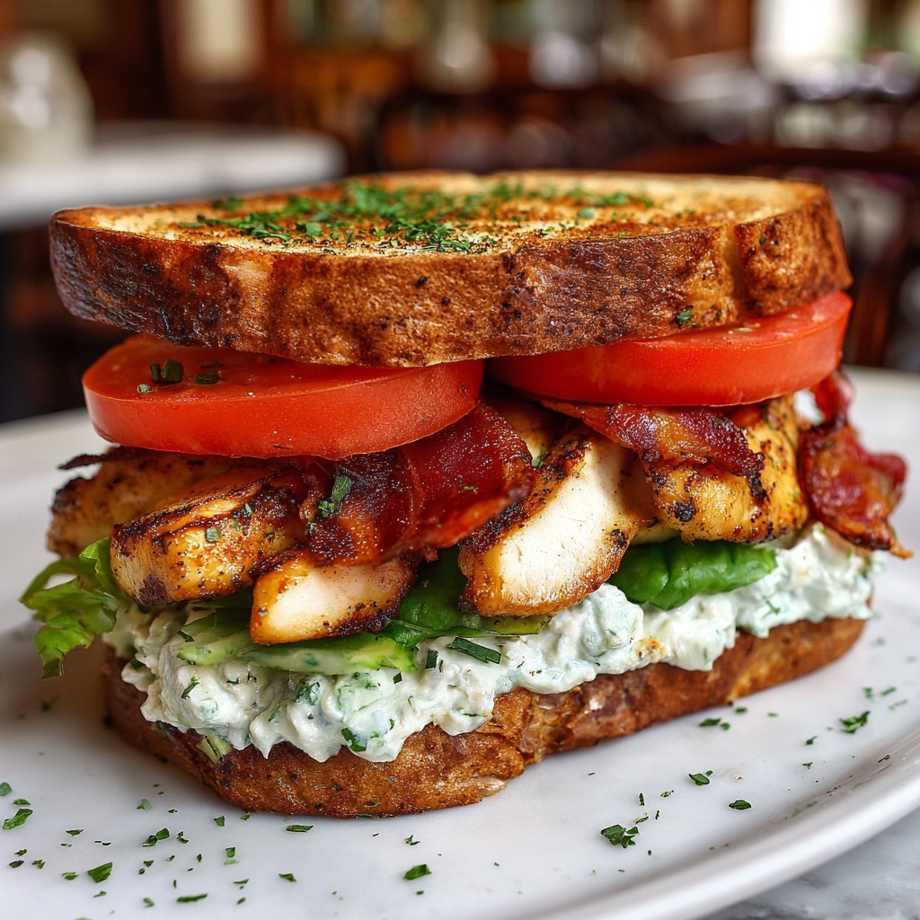 Loaded Chicken Club Recipe - Recipe Image