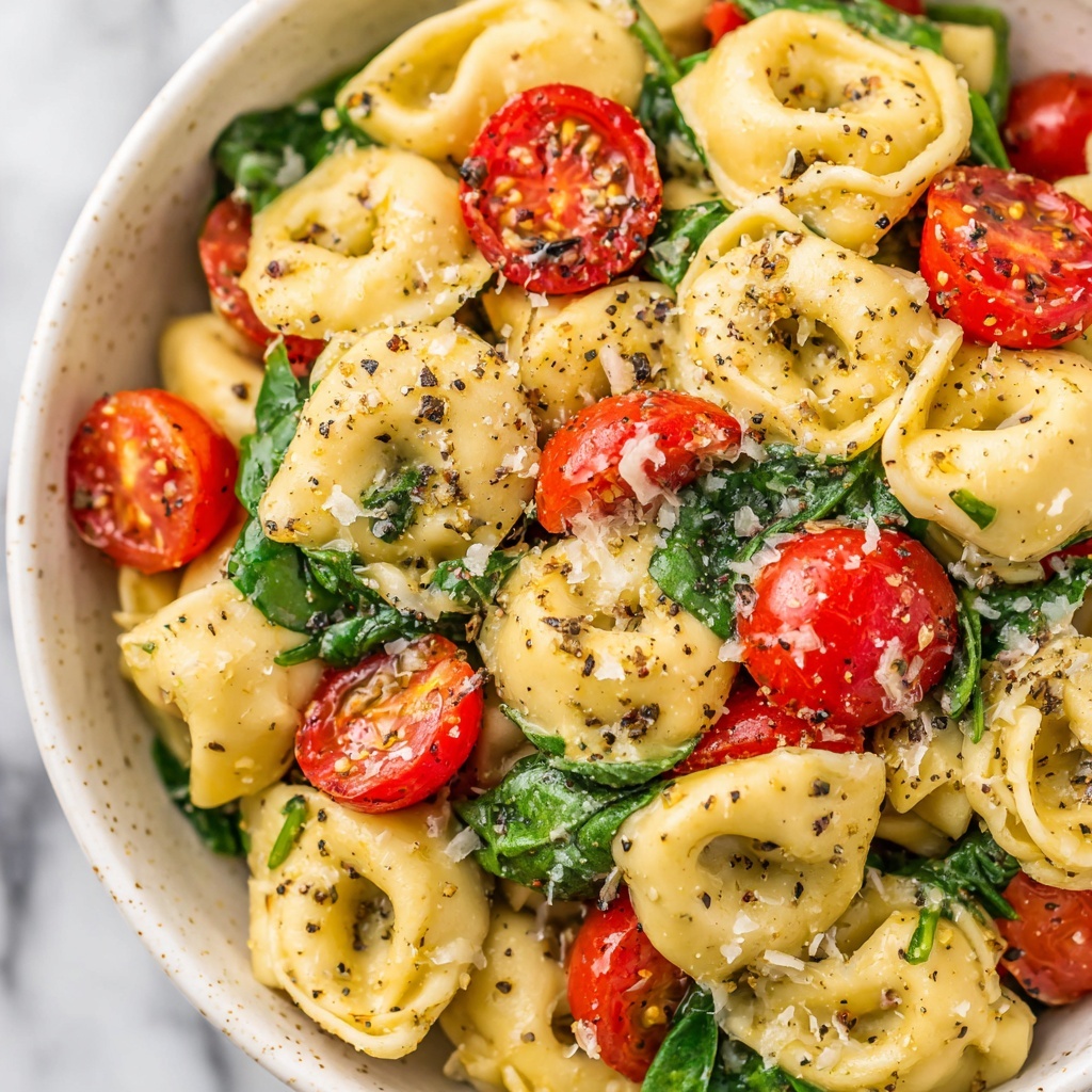 Spinach Tomato Tortellini: 5 Irresistible Comfort Bites Recipe - Recipe Image
