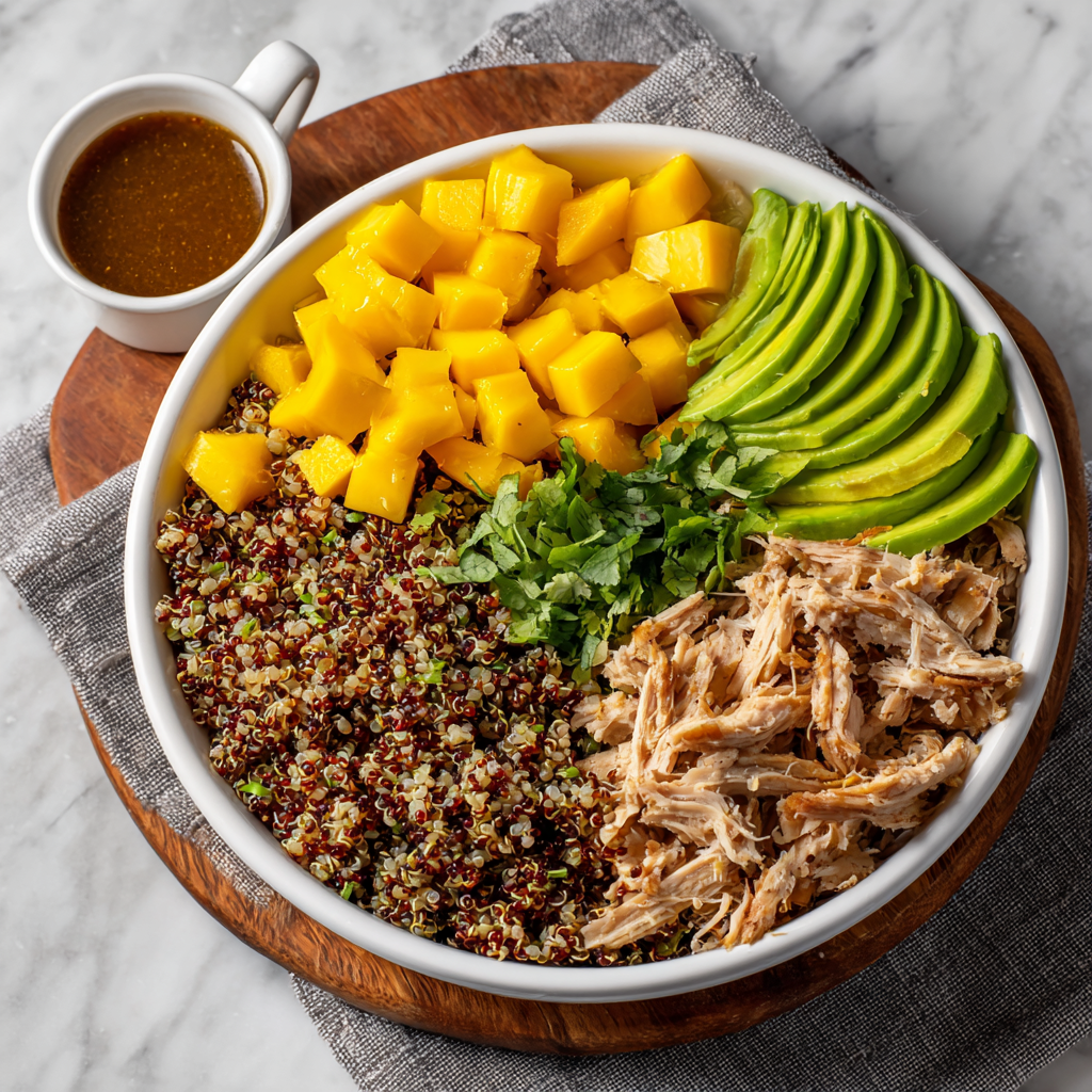 Spiced Mango Quinoa Bowls: A Flavorful, Healthy Delight Recipe - Recipe Image