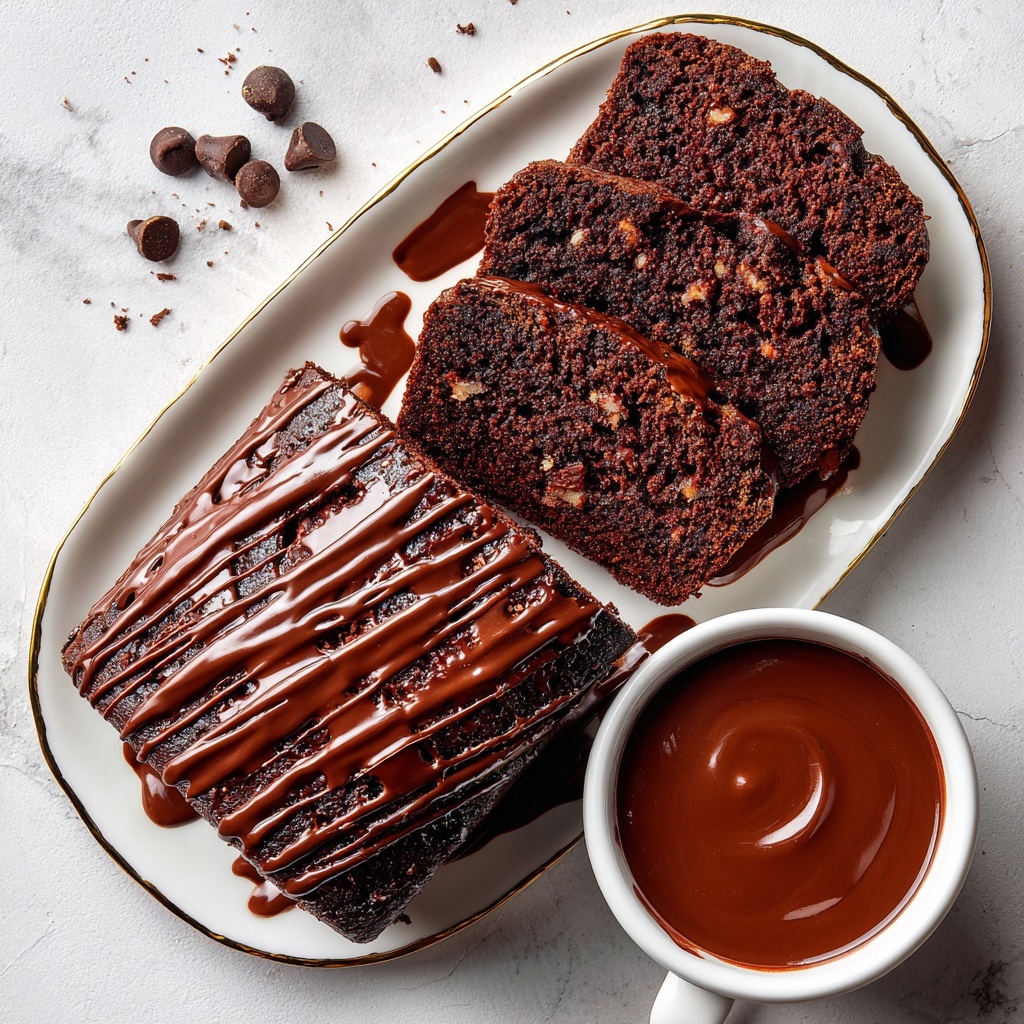 Double Chocolate Banana Bread Recipe - Recipe Image