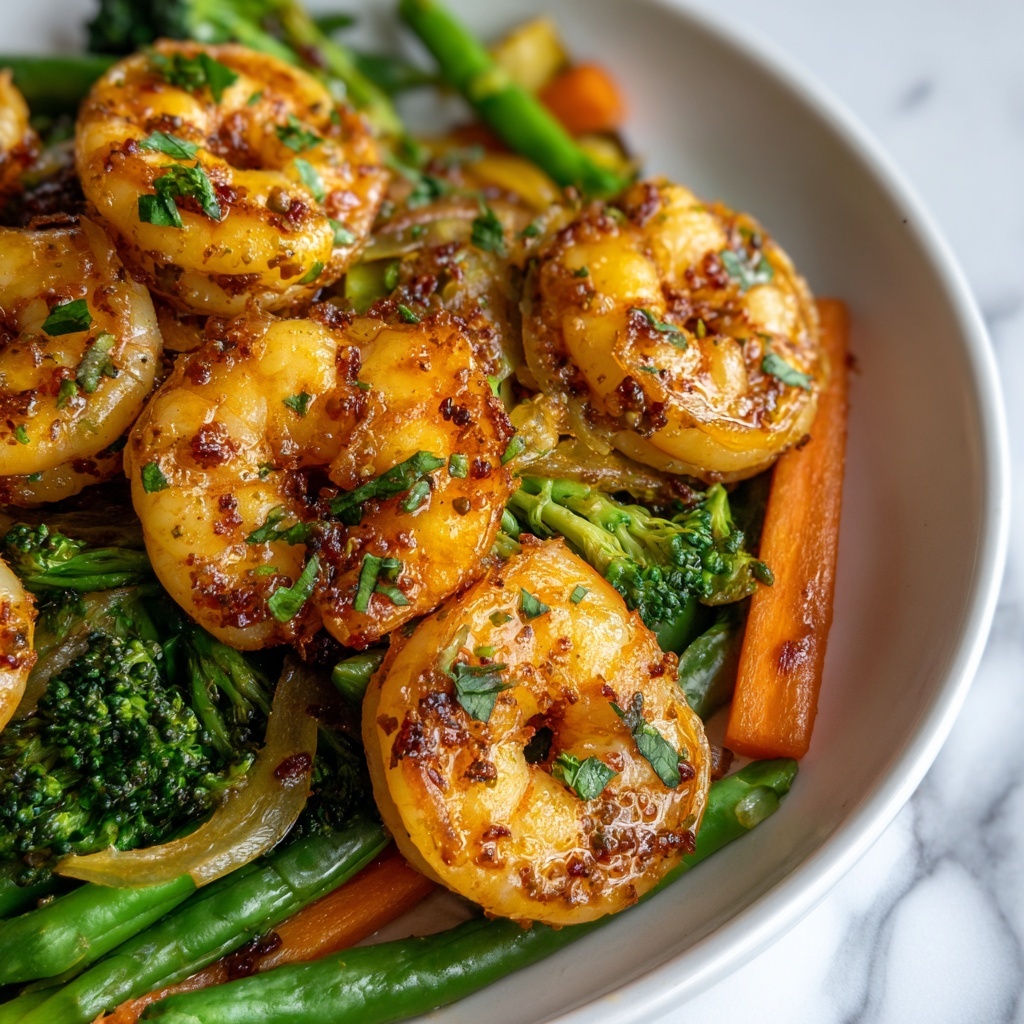 Spicy Shrimp and Vegetable Stir-Fry Recipe - Recipe Image