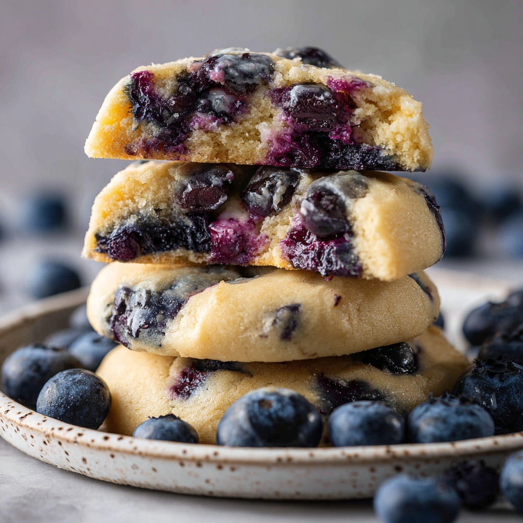 Lemon Blueberry Cookies Recipe - Recipe Image