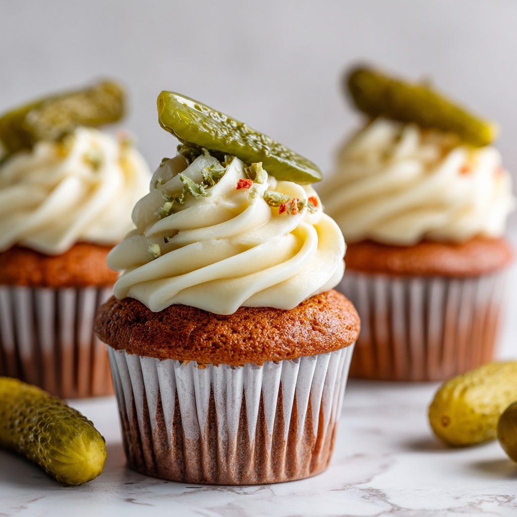 Pickle Cupcakes Recipe - Recipe Image