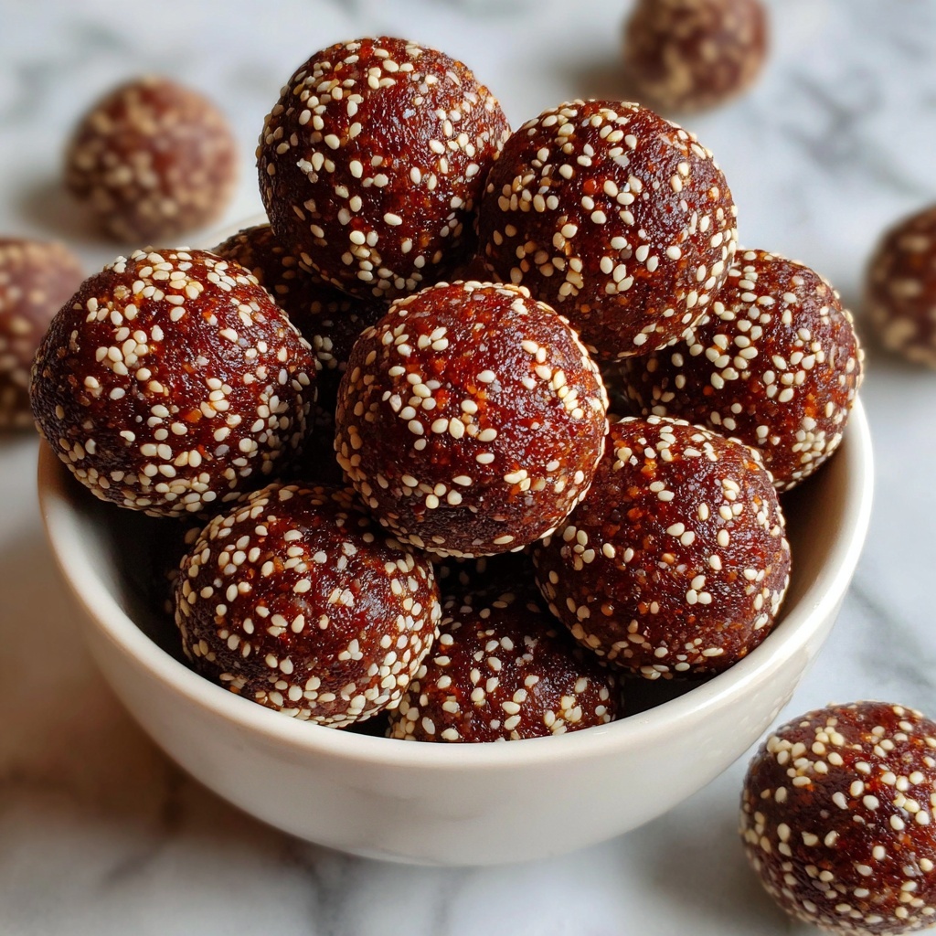 No Bake Protein Balls Recipe - Recipe Image
