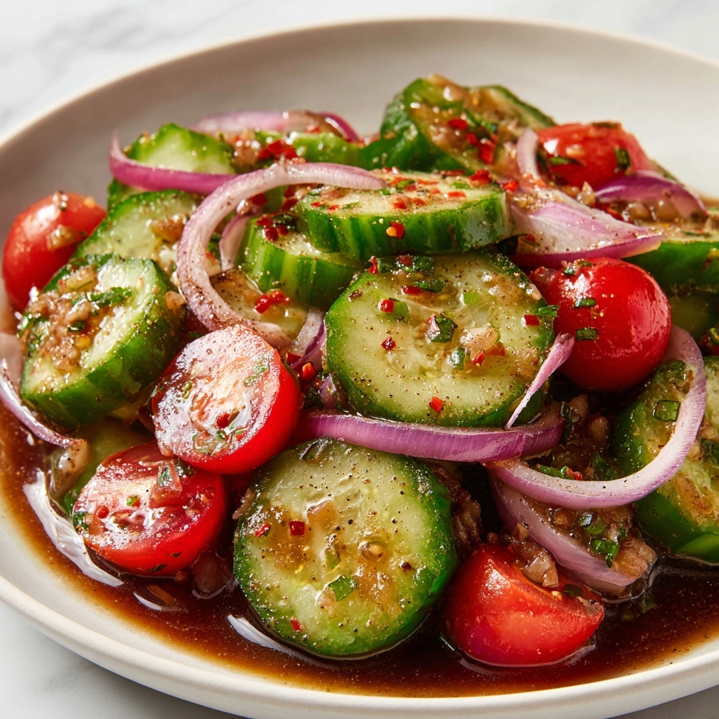 Easy Cucumber Salad Recipe - Recipe Image
