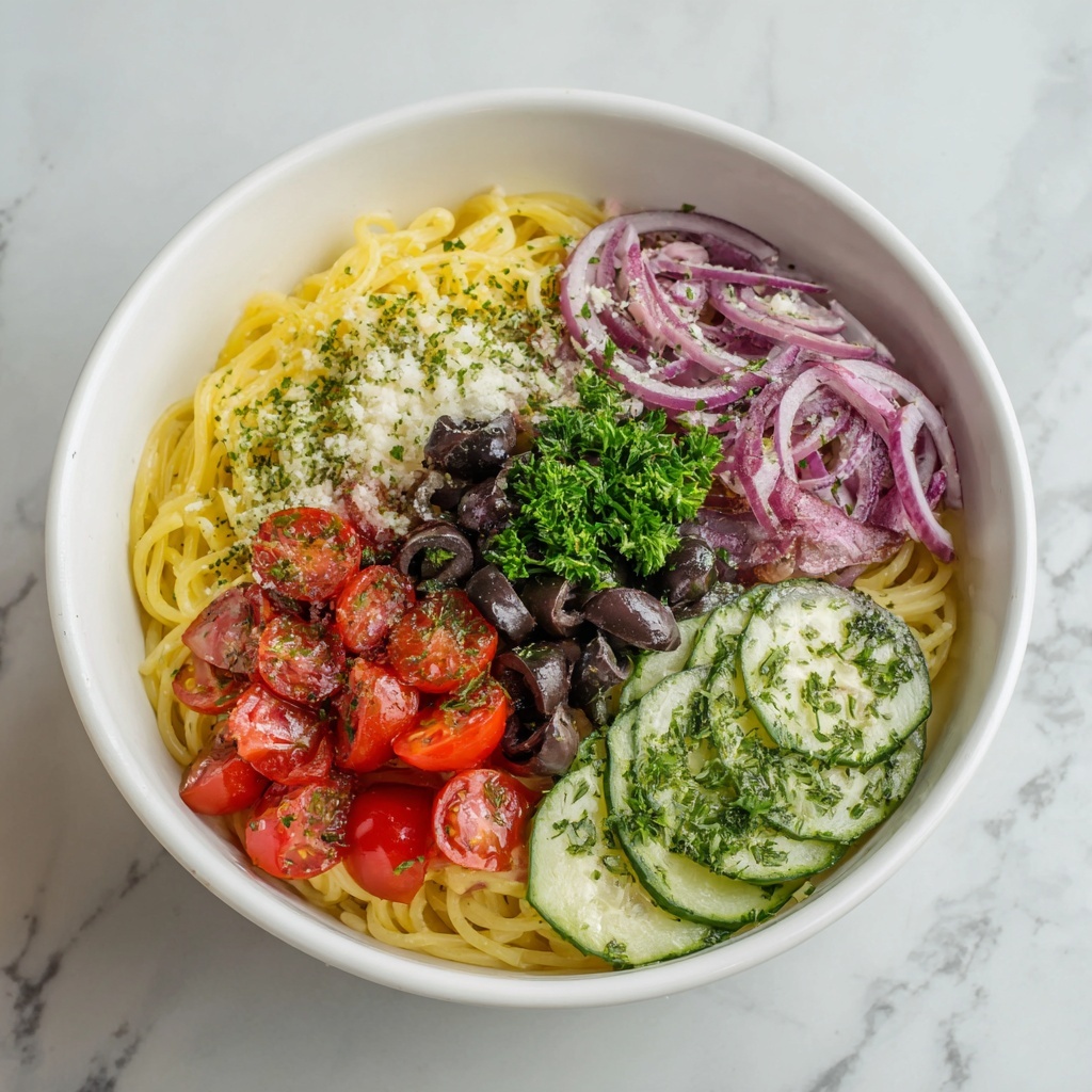 Italian Spaghetti Salad Sensation Recipe - Recipe Image