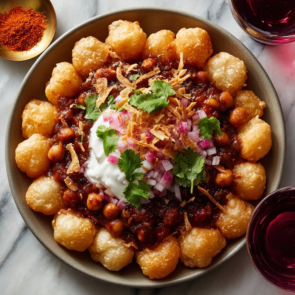 Irresistible Samosa Chaat: A Flavorful Homemade Delight Recipe - Recipe Image
