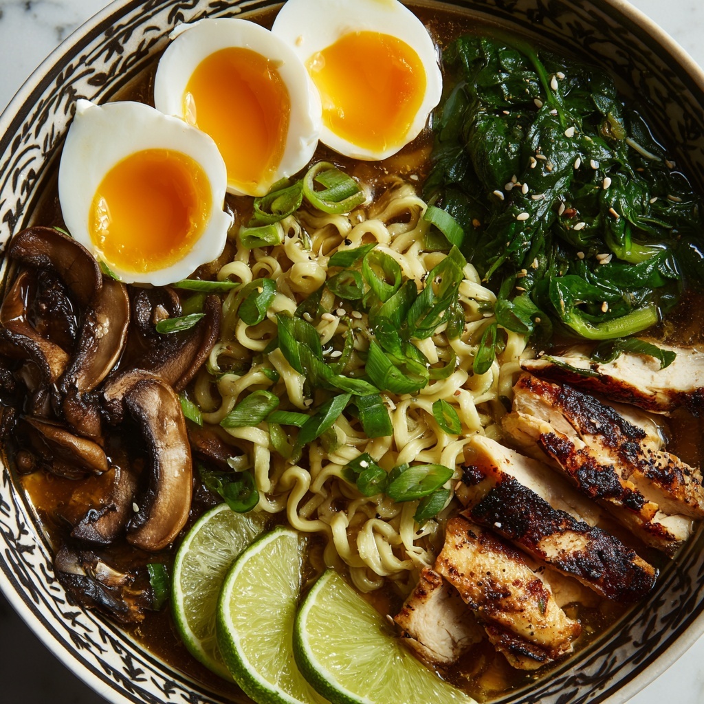 Fiery Chicken Ramen Recipe - Recipe Image