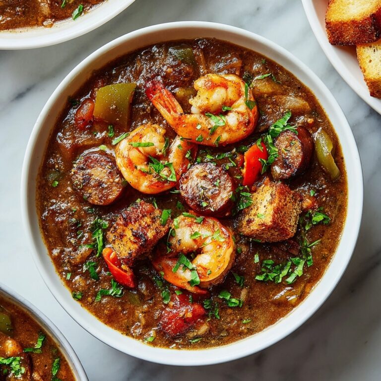 Instant Pot Cajun Shrimp and Sausage Gumbo Recipe