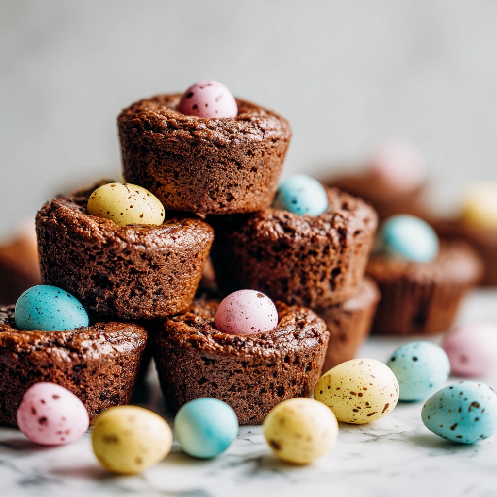 Mini Egg Brownie Bites Recipe - Recipe Image