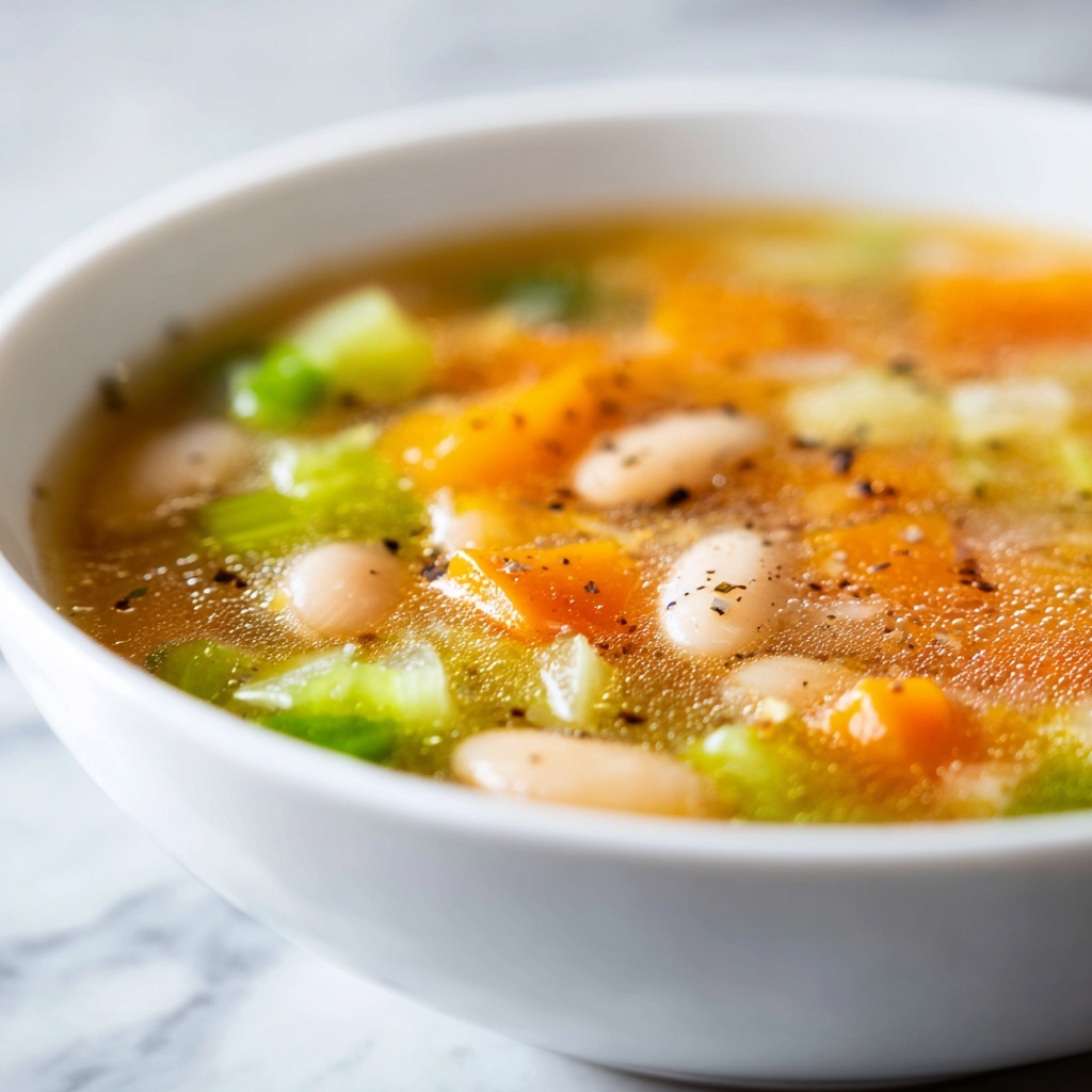High Protein White Bean Soup: Cozy Comfort in 30 Minutes Recipe - Recipe Image