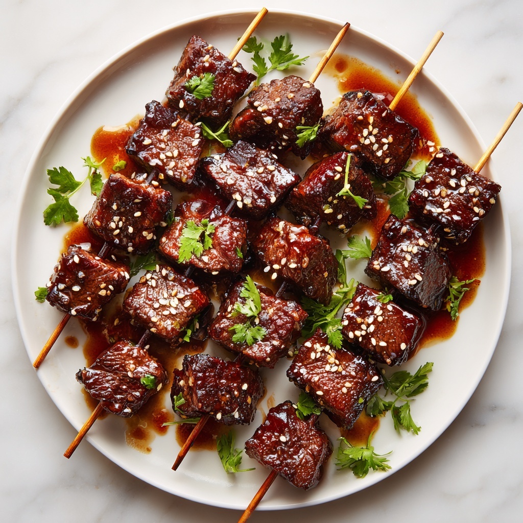 Beef Teriyaki Skewers Recipe - Recipe Image
