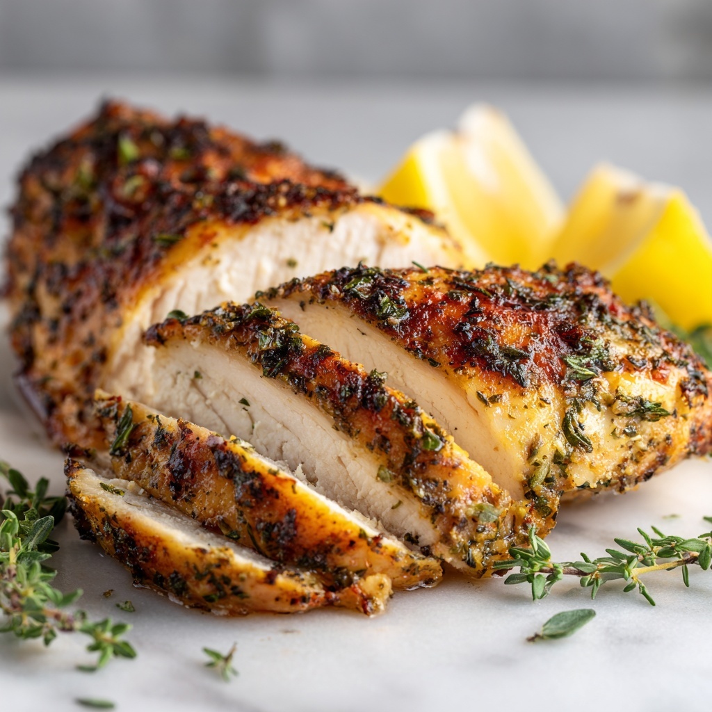 Perfectly Juicy Roast Turkey Breast Recipe - Recipe Image