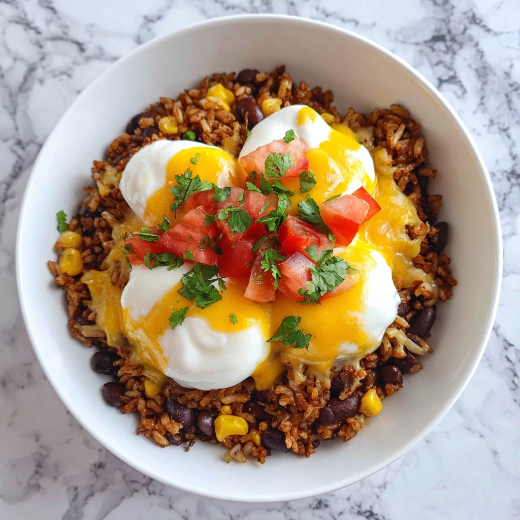 One-Pot Taco Rice Skillet Recipe - Recipe Image