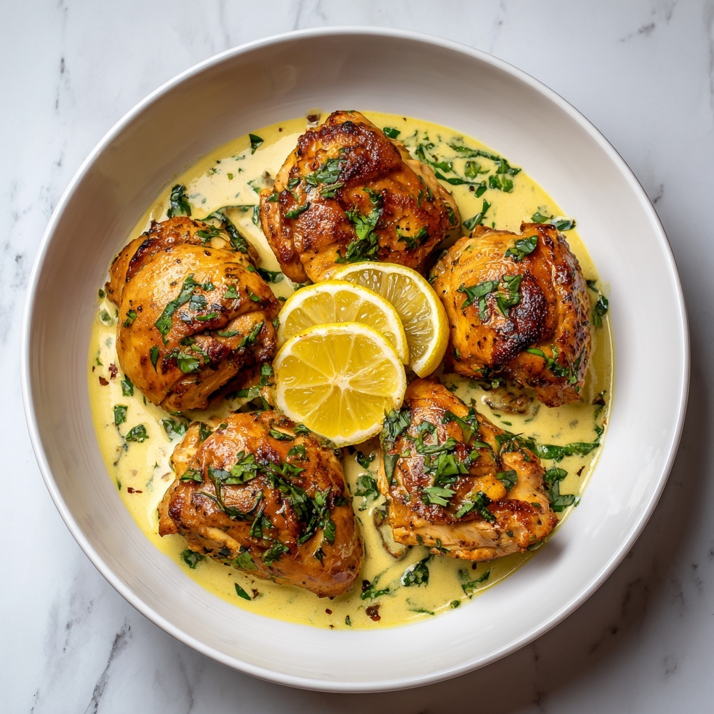 Garlic Parmesan Chicken in White Wine Cream Sauce Recipe - Recipe Image