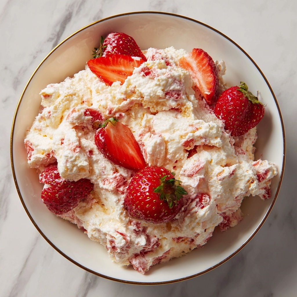 Strawberry Fluff Salad Recipe - Recipe Image