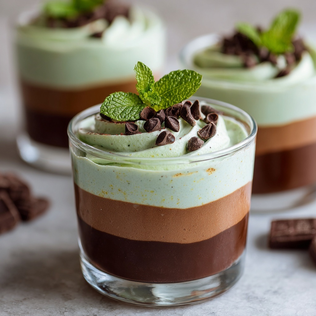 Mint Chocolate Mousse Cups That Will Wow Your Taste Buds Recipe - Recipe Image