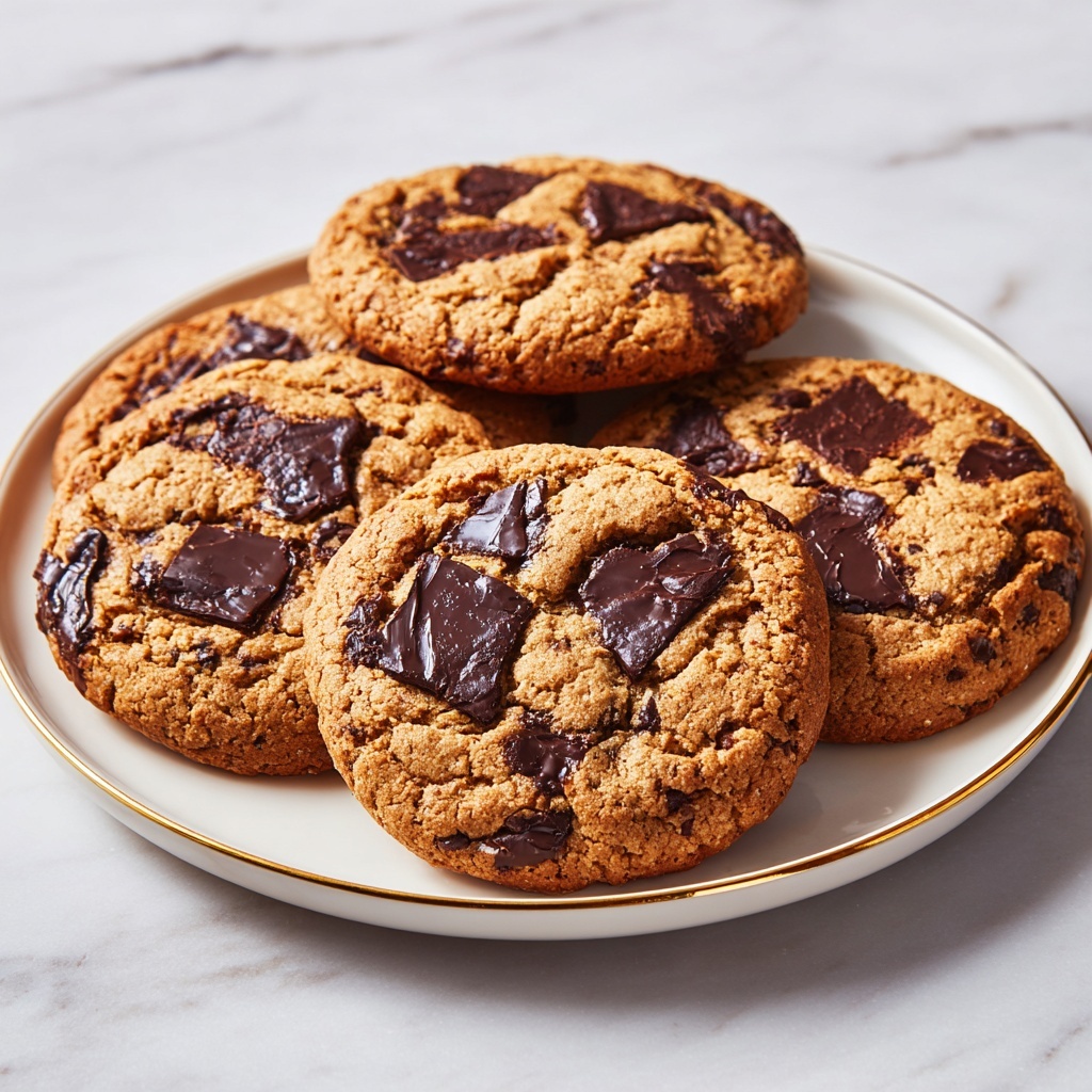 No-Butter Chewy Chocolate Chip Cookies Recipe - Recipe Image