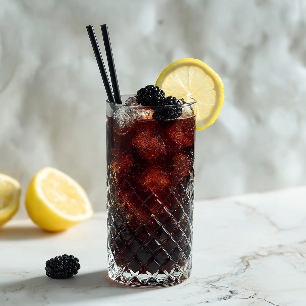 Bewitching Black Lemonade for Spooky Halloween Cheer Recipe - Recipe Image